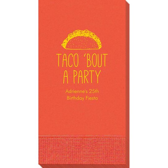 Taco Bout A Party Guest Towels